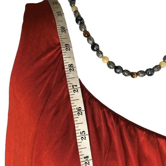 LeRok one Shoulder Silk Mini Dress Sz XS - Picture 7 of 8